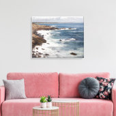 Perkins Cove in Maine Canvas Afdruk (Insitu (Woonkamer))