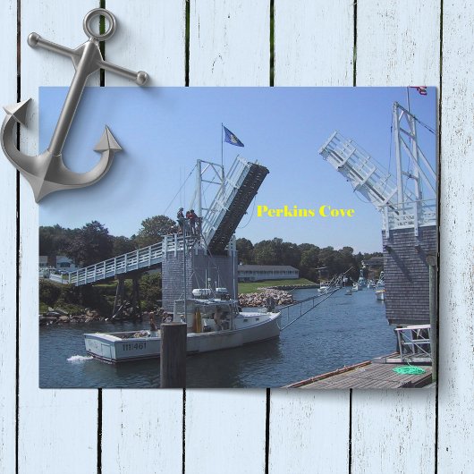 Perkins Cove in Ogunstop, maine Briefkaart