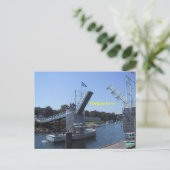 Perkins Cove in Ogunstop, maine Briefkaart (Staand voorkant)