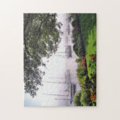 Perkins Cove in Ogunstop, Maine Legpuzzel (Verticaal)