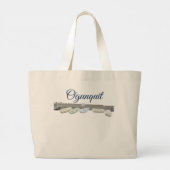 Perkins Cove in Ogunstop, Maine Tote Bag (Achterkant)