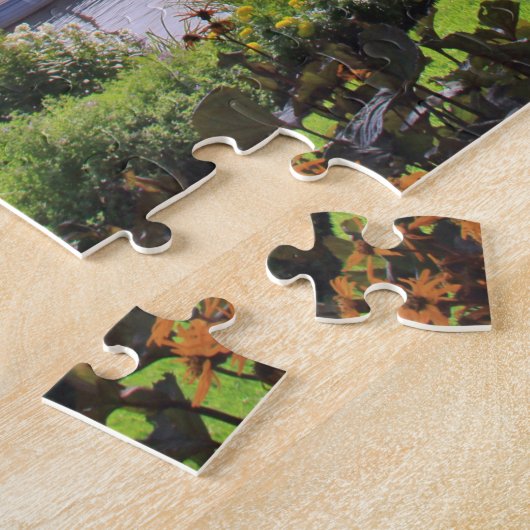 Perkins Cove - Maine Jigzaag Puzzle Legpuzzel (Zijkant)
