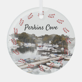 Perkins Cove, Ogunstop Glas Ornament