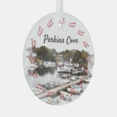 Perkins Cove, Ogunstop Glas Ornament (Voorkant Rechts)