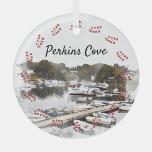 Perkins Cove, Ogunstop Glas Ornament