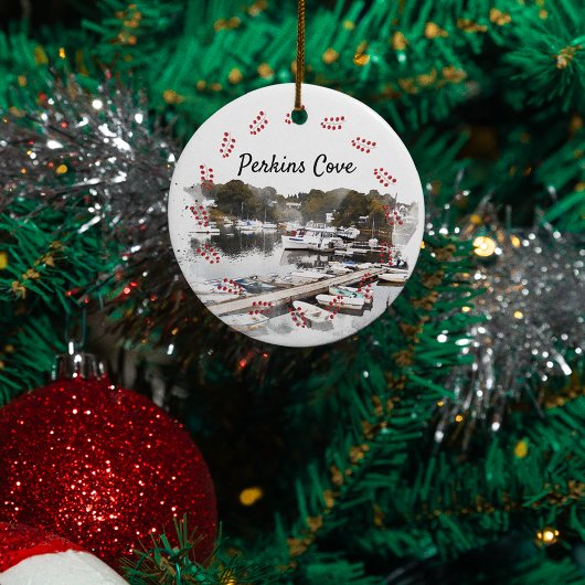 Perkins Cove, Ogunstop Keramisch Ornament