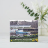 Perkins Cove, Ogunstop, Maine Briefkaart (Staand voorkant)