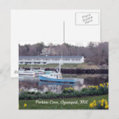Perkins Cove, Ogunstop, Maine Briefkaart (Voorkant / Achterkant)