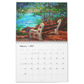 Perkins Cove, Ogunstop, Maine Wall Calender Kalender (Feb 2027)