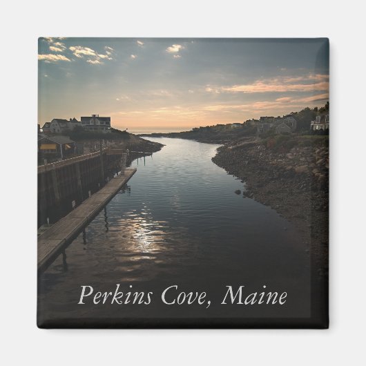 Perkins Cove, York, Maine Magnet (Voorkant)