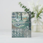 Perkins Harly Eternal Garden Floral Haven Briefkaart (Staand voorkant)