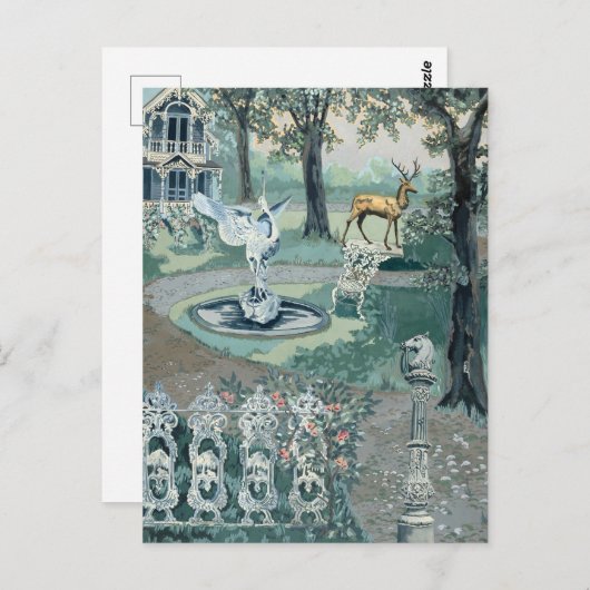 Perkins Harly Eternal Garden Floral Haven Briefkaart (Voorkant / Achterkant)