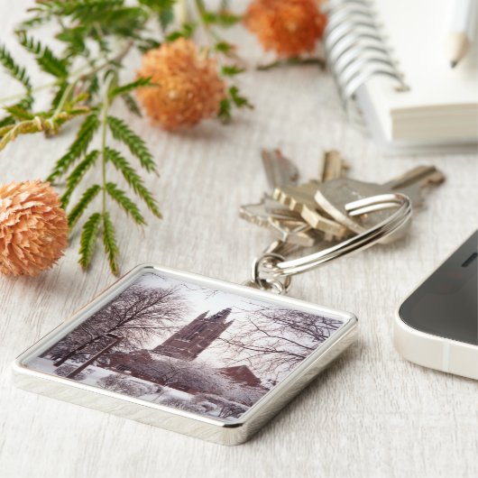 Perkins Tower Sleutelhanger (Zijkant)