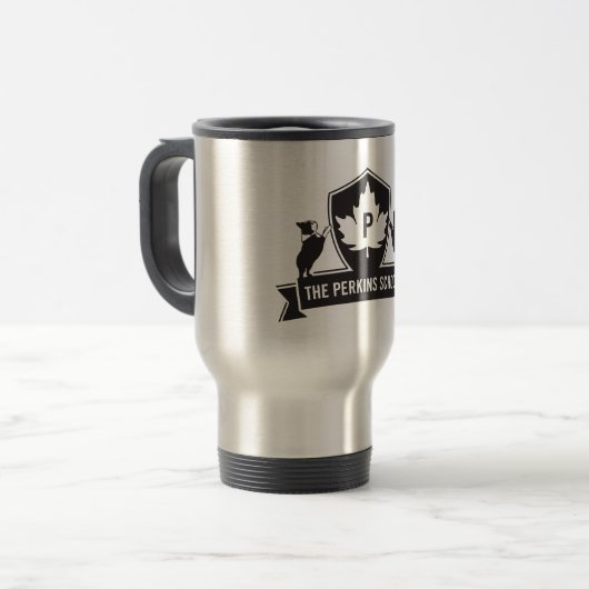 Perkins Travel Mug Reisbeker (Voorkant links)