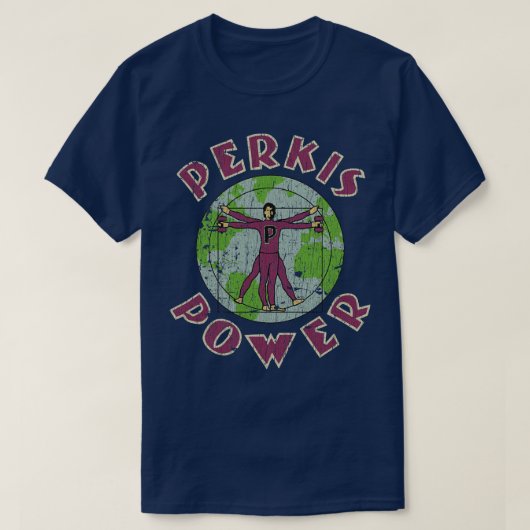Perkis Power 1995 Baseball TShirt (Design voorkant)