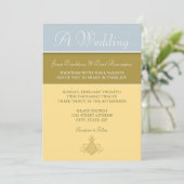 Perky Pineapple Invitation Kaart (Staand voorkant)