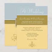 Perky Pineapple Invitation Kaart (Voorkant / Achterkant)