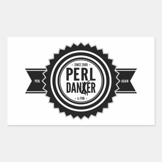 Perl Dancer Stickers (Voorkant)