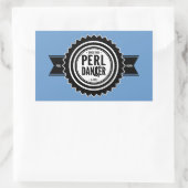 Perl Dancer Stickers - Blue Background (Tas)
