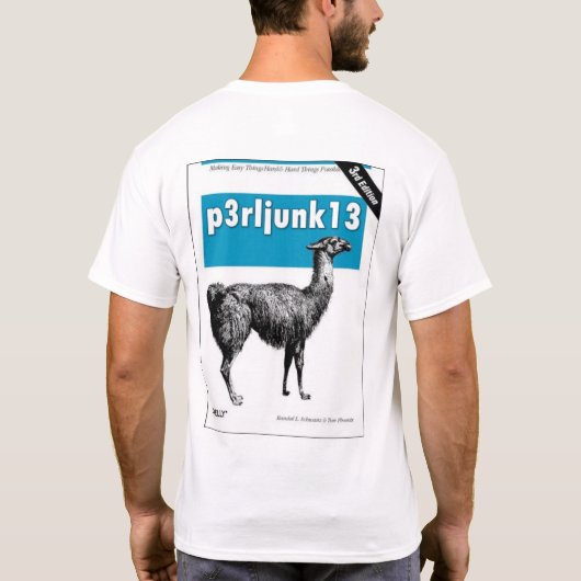 Perl t-shirt (Achterkant)