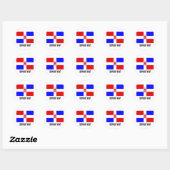 Perm Krai Vlag Ronde Sticker (Vel)
