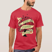 Permaculture Food Forest Orchard Gardener T-shirt (Voorkant)