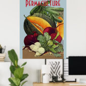 Permacultuur-Boerderijen, personaliseren Poster (Thuiskantoor)