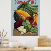 Permacultuur-Boerderijen, personaliseren Poster (Keuken)