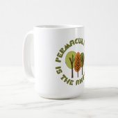 Permacultuur is het antwoord koffiemok (Voorkant links)