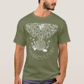 Permacultuur Organic Gardening Sustainable T-shirt (Voorkant)