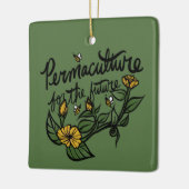Permacultuur voor de toekomst keramisch ornament (Links)