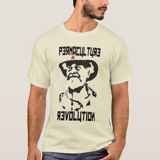 Permacultuurrevolutie T-shirt (Voorkant)