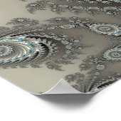 Permafrosting - Fractaal Poster (Hoek)