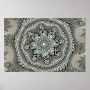 Permafrosting - Fractaal Poster