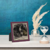 Permanent Afbeelding met Faux Wood Lijst HAMbWG Fotoplaat (Insitu)