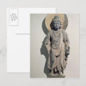 Permanent Bodhisattva Maitreya, 3e eeuw Briefkaart (Voorkant / Achterkant)