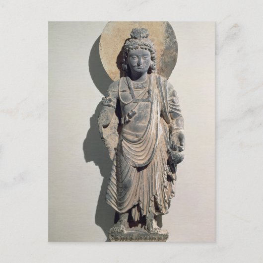Permanent Bodhisattva Maitreya, 3e eeuw Briefkaart (Voorkant)