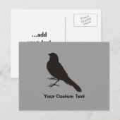 Permanent Canarische vogelpest Briefkaart (Voorkant / Achterkant)