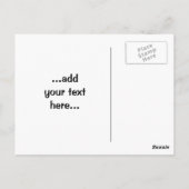 Permanent Canarische vogelpest Briefkaart (Achterkant)