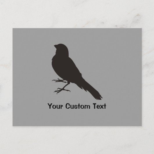 Permanent Canarische vogelpest Briefkaart (Voorkant)