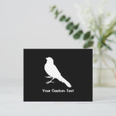 Permanent Canarische vogelpest Briefkaart (Staand voorkant)