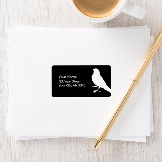 Permanent Canarische vogelpest Etiket (Insitu)