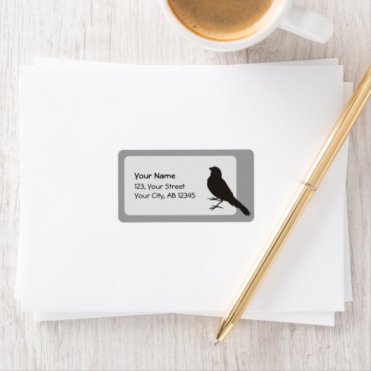 Permanent Canarische vogelpest Etiket (Insitu)