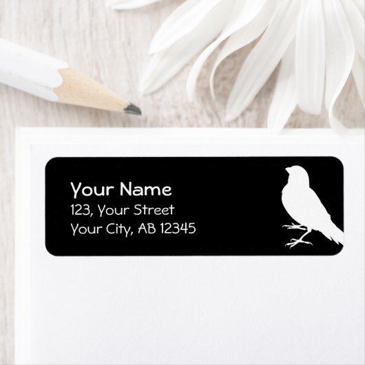 Permanent Canarische vogelpest Etiket (Insitu)