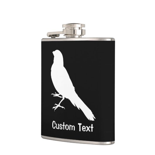 Permanent Canarische vogelpest Heupfles (Links)