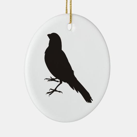 Permanent Canarische vogelpest Keramisch Ornament (Rechts)