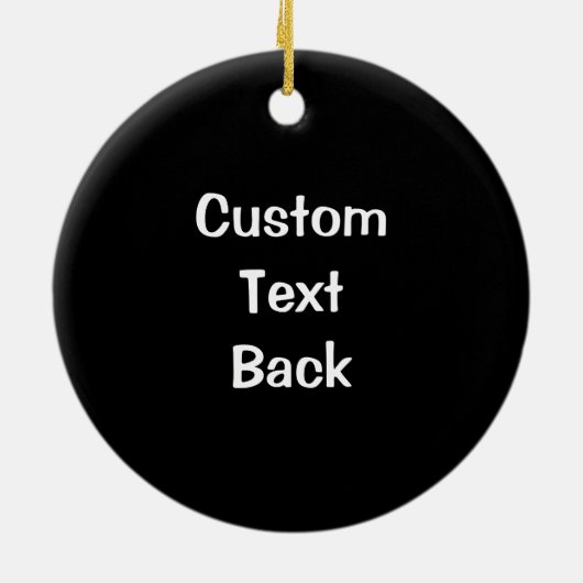 Permanent Canarische vogelpest Keramisch Ornament (Achterkant)