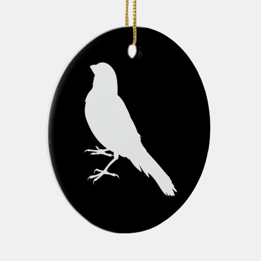 Permanent Canarische vogelpest Keramisch Ornament (Rechts)