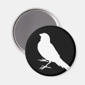 Permanent Canarische vogelpest Magneet (Voorkant / Achterkant)
