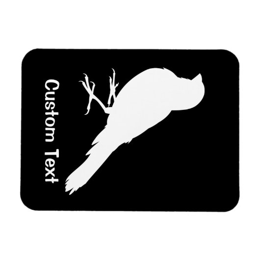 Permanent Canarische vogelpest Magneet (Horizontaal)